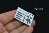 Quinta Studio QD+72152 AH-64D early 3D-Printed coloured Interior on decal paper (Academy)(with 3D-printed resin part) 1/72